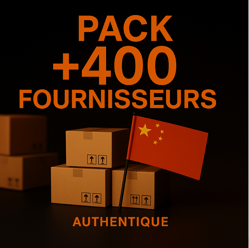 PACK +400 FOURNISSEURS AUTHENTIQUES+ Mises à jour à vie